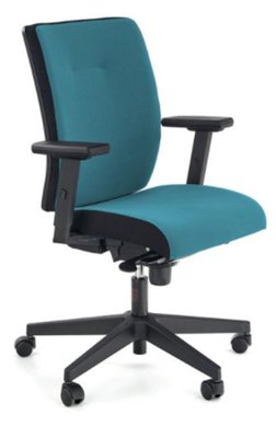 Крісло офісне Pop Чорний / Синій HALMAR opt_4436 фото