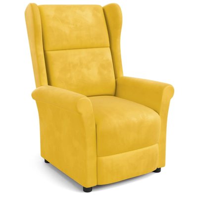 Кресло Agustin 2 Velvet Желтый HALMAR opt_1066145 фото