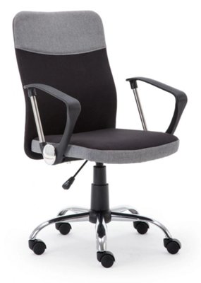 Кресло компьютерное Topic Черный / Серый HALMAR opt_4304 фото