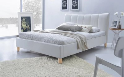 Кровать Sandy Белый 160х200 см HALMAR opt_3715 фото