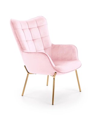 Кресло Castel 2 Velvet Розовый HALMAR opt_813091 фото