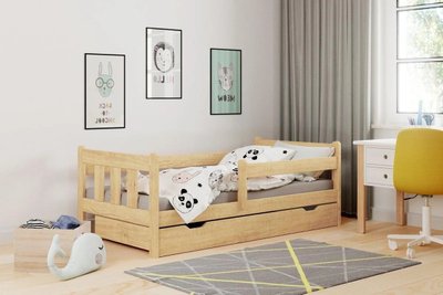 Ліжко дитяче Marinella Дуб 88х164 см HALMAR opt_3850 фото