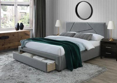 Кровать Valery Серый 160х200 см HALMAR opt_3722 фото