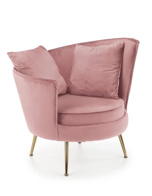 Кресло Almond Velvet Розовый HALMAR opt_791149 фото