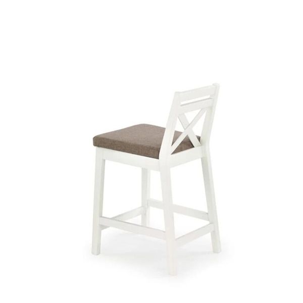 Барний стілець Borys Low Білий HALMAR opt_4631 фото