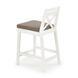 Барний стілець Borys Low Білий HALMAR opt_4631 фото 3