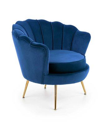 Кресло Amorinito Velvet Синий HALMAR opt_7100 фото