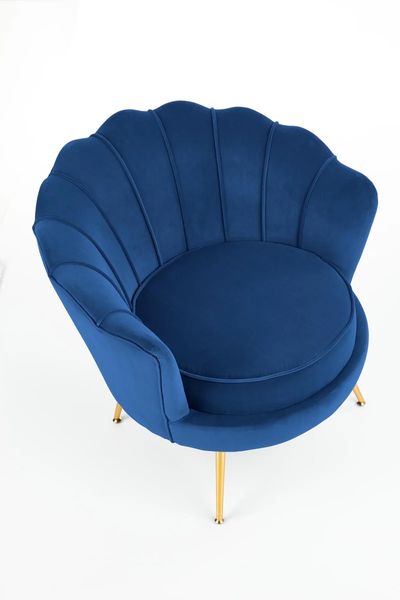 Крісло Amorinito Velvet Синій HALMAR opt_7100 фото