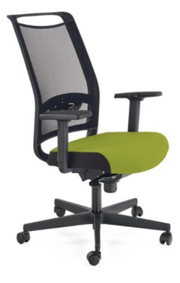 Крісло офісне Gulietta Чорний / Зелений HALMAR opt_4500 фото