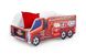 Кровать детская Fire Truck Красный 74х148 см HALMAR opt_942694 фото 1
