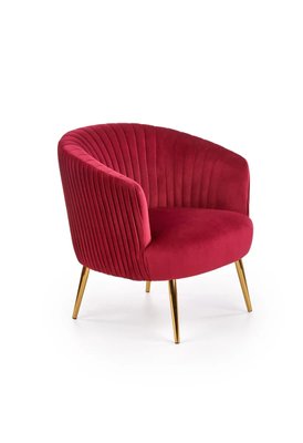 Кресло Crown Velvet Бордовый HALMAR opt_4064 фото