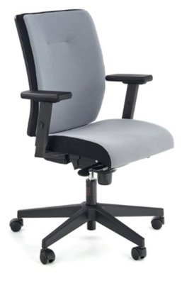 Крісло офісне Pop Чорний / Сірий HALMAR opt_4398 фото