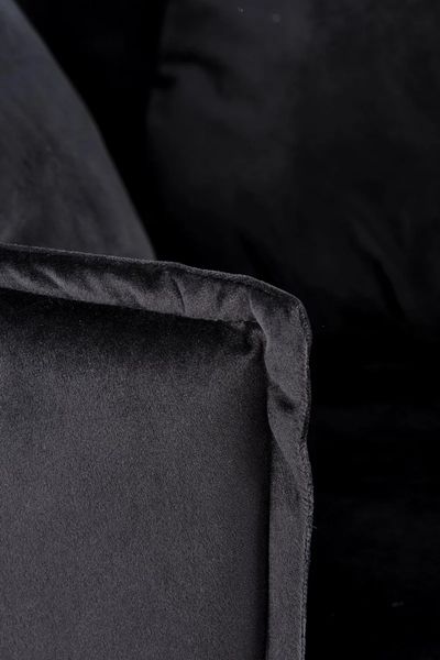 Кресло Almond Velvet Черный HALMAR opt_791177 фото