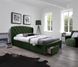 Ліжко Sabrina Зелений 160х200 см HALMAR opt_3822 фото 1