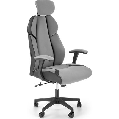 Кресло офисное Chrono Серый-Черный HALMAR opt_7861 фото